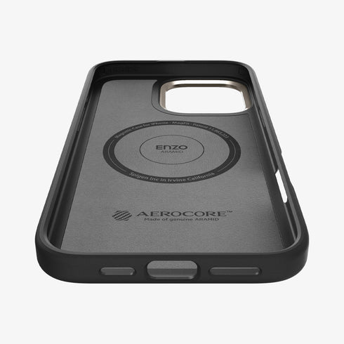 כיסוי לסדרת iPhone 16 מבית Spigen Enzo Aramid (MagFit)